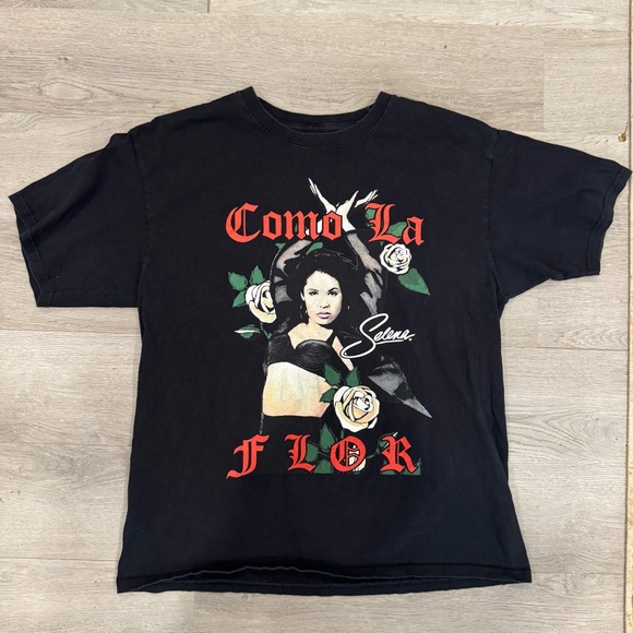 Other - Selena Quintanilla and Rose Como La Flor Vintage 90s Men’s Music T-Shirt Size L